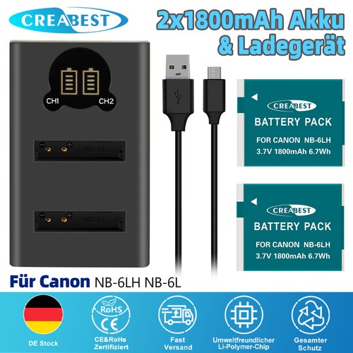 6lh batteria per - nb-6lh,