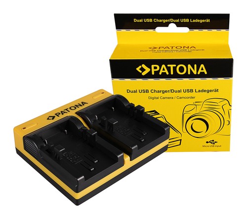 Caricabatteria usb doppio per - usb,