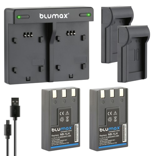 Batteria caricatore per - 2x,